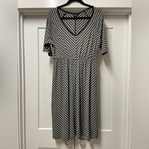 Torrid black and dress dress